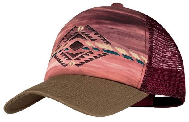 Buff Trucker Cap, L/XL, Sykora Maroon