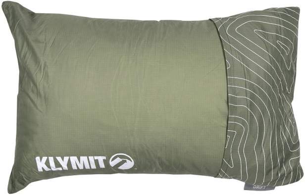 Klymit Drift Camp Pillow Regular, зелёный