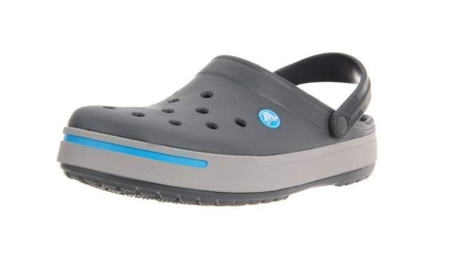 CROCS Crocband II Charcoal-Light Grey