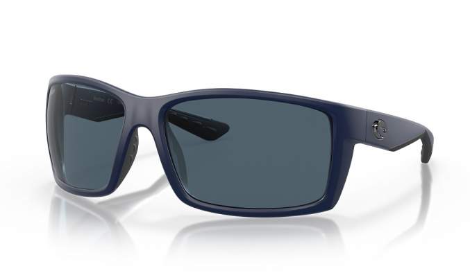 Costa Reefton Gray 580P, Matte Dark Blue Frame