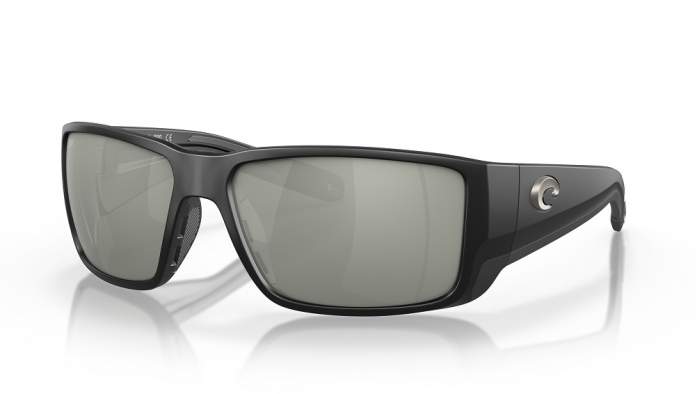 Costa Blackfin Pro Gray Silver Mirror 580G, Matte Black