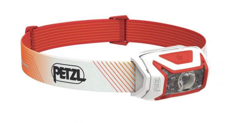 Налобный фонарь Petzl Actik Core, Red - White