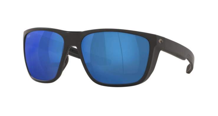 Costa Ferg Blue Mirror 580P, Matte Black