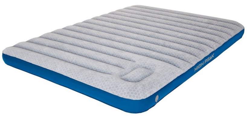 High Peak AIR BED CROSS BEAM DOUBLE XL, серо-голубой