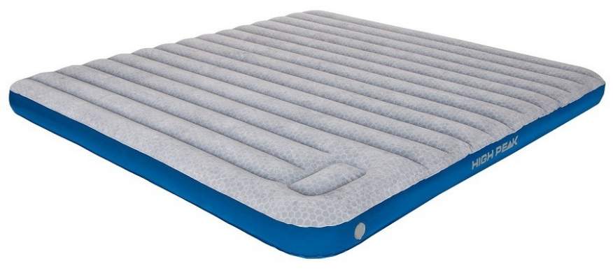 High Peak AIR BED CROSS BEAM KING XL, серо-голубой