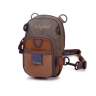 Fishpond San Juan Vertical Chest Pack, Sand/Saddle Brown