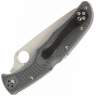 Spyderco Endura 4 Lightweight Flat Ground Gray, клинок P 9,7 см