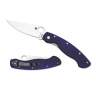 Spyderco Military Model CPM S110V Dark Blue, клинок P 10,2 см