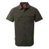 Craghoppers NosiLife Adventure 2 SS Shirt, Dark Khaki