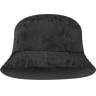 Buff Travel Bucket Hat, Black-Grey