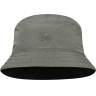 Buff Travel Bucket Hat, Black-Grey