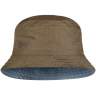 Buff Travel Bucket Hat, Zadok Blue-Olive