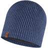 Buff Knitted & Full Fleece Hat, Lyne Denim