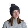 Buff Knitted Hat, Marin Graphite