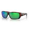 Costa Tuna Alley Green Mirror 580P, Tortoise Frame