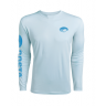 Costa TECHNICAL CREW LS SHIRT, Arctic Blue