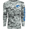 Costa TECHNICAL MOSSY OAK ELEMENTS LS SHIRT, Camo Gray