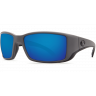 Costa Blackfin Blue Mirror 580P, Matte Gray Frame