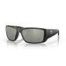 Costa Blackfin Pro Gray Silver Mirror 580G, Matte Black