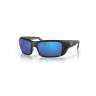 Costa Permit, Blue Mirror 580G, Matte Black