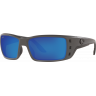 Costa Permit, Blue Mirror 580P, Matte Gray Frame