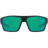 Costa Bloke Green Mirror 580G, Matte Black Matte Gray Frame