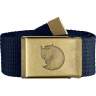 Fjallraven Canvas Brass Belt 4 см, Dark Navy