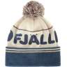 Fjallraven Pom Hat, Chalk White-Indigo Blue