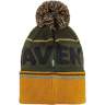 Fjallraven Pom Hat, Deep Forest-Acorn