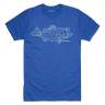 Simms Bass Line T-Shirt, Royal Heather