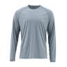 Simms SolarFlex LS Crewneck - Solid, Storm Heather