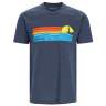 Simms Sunset T-Shirt, Navy Heather