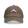 Simms Trout Icon Trucker, Hickory