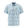 Simms Outpost SS Shirt, Mist Plaid