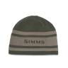 Simms Hayward Wool Beanie, Dark Olive