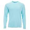 Simms SolarFlex LS Crewneck Solid, Laguna