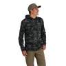 Simms Challenger Fishing Hoody, Regiment Camo Carbon