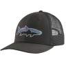 Patagonia Fitz Roy Fish LoPro Trucker Hat Grey