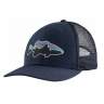 Patagonia Fitz Roy Fish LoPro Trucker Hat Navy