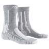 X-SOCKS TREK SILVER WMN SOCKS, Dolomite Grey