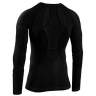 X-BIONIC® APANI® 4.0 MERINO SHIRT ROUND NECK LG, Black