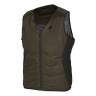 Harkila Heat v-neck Waistcoat, Willow green-Black